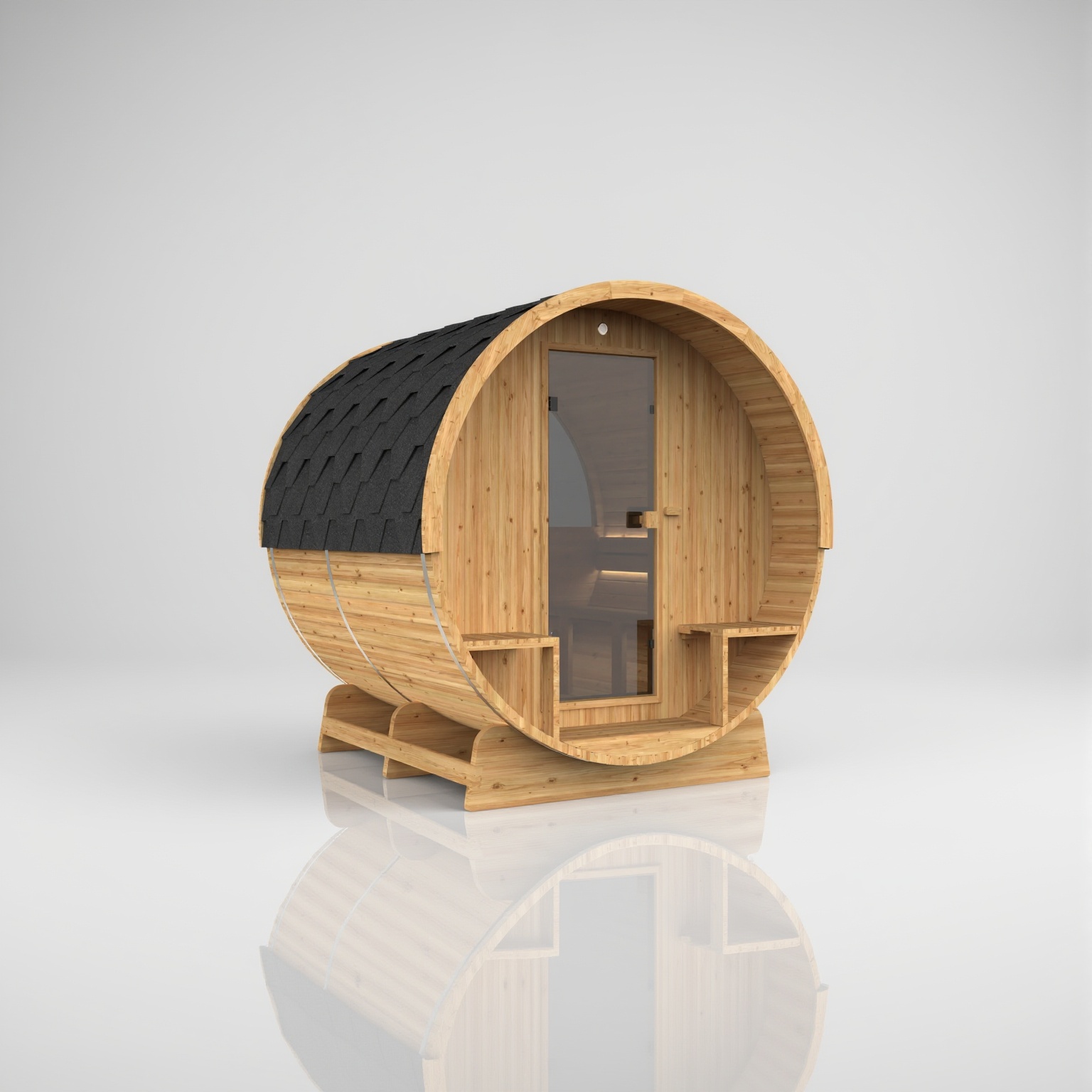 Hekla Barrel Scandi Half Window