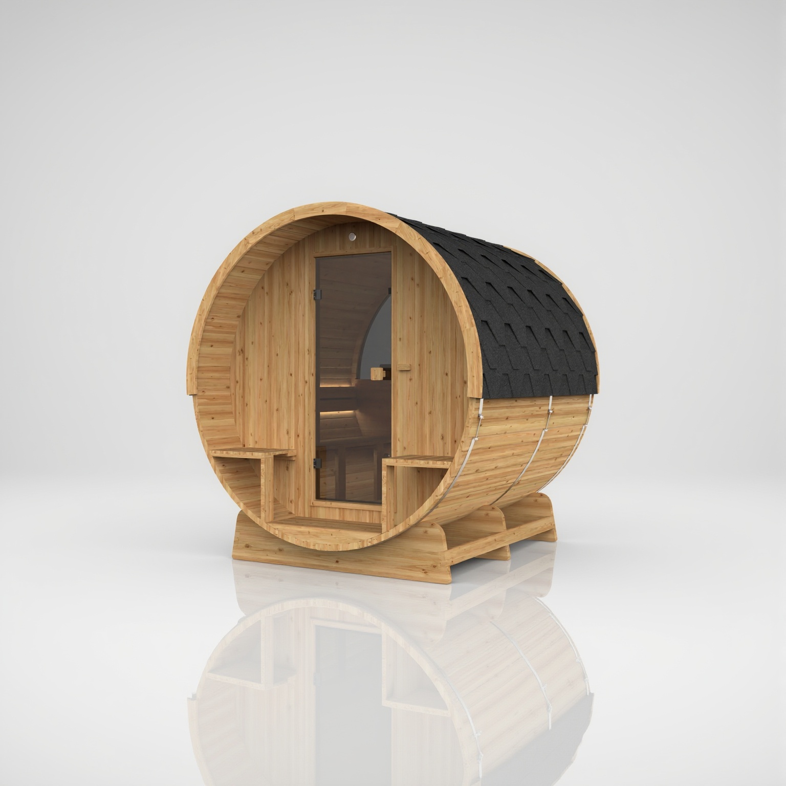 Hekla Barrel Scandi Half Window